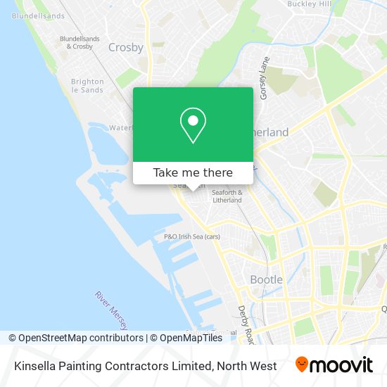 Kinsella Painting Contractors Limited map