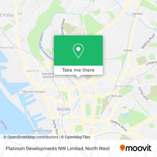 Platinum Developments NW Limited map