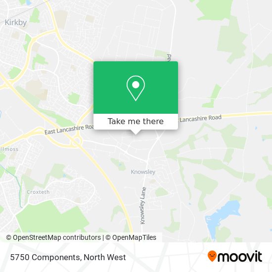 5750 Components map