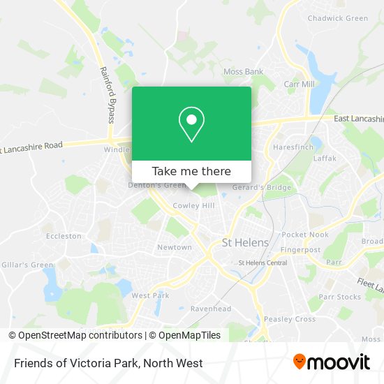 Friends of Victoria Park map