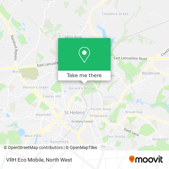 VRH Eco Mobile map