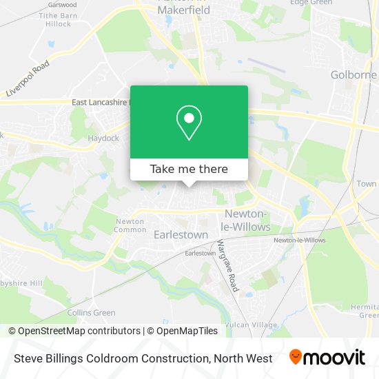 Steve Billings Coldroom Construction map