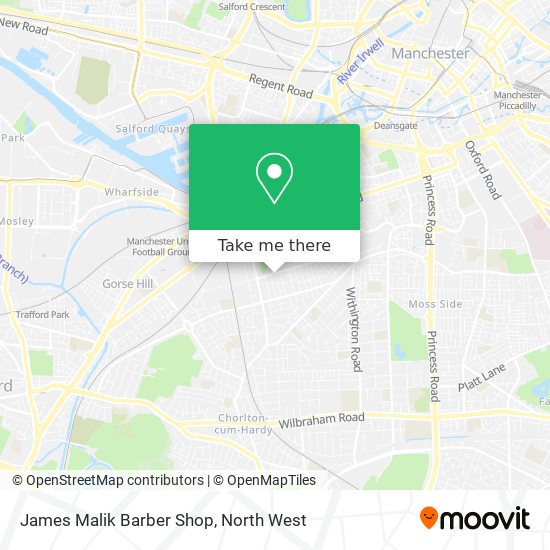 James Malik Barber Shop map