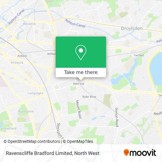 Ravenscliffe Bradford Limited map