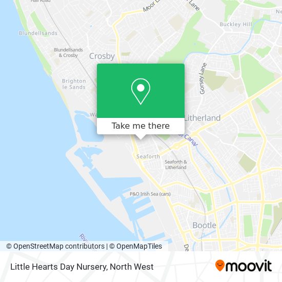Little Hearts Day Nursery map