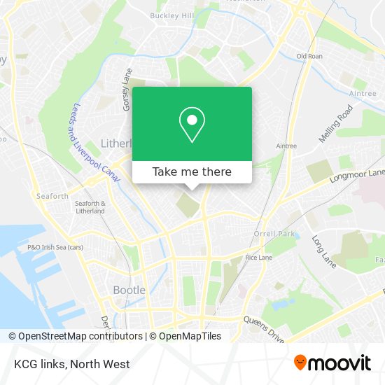 KCG links map
