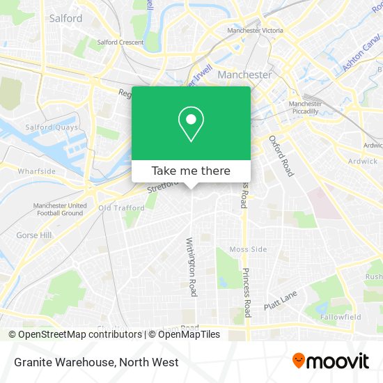 Granite Warehouse map