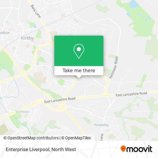 Enterprise Liverpool map