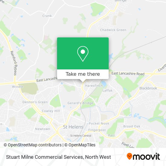 Stuart Milne Commercial Services map