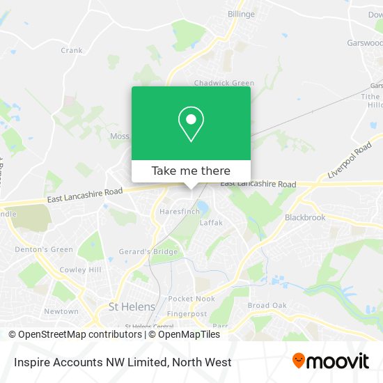 Inspire Accounts NW Limited map