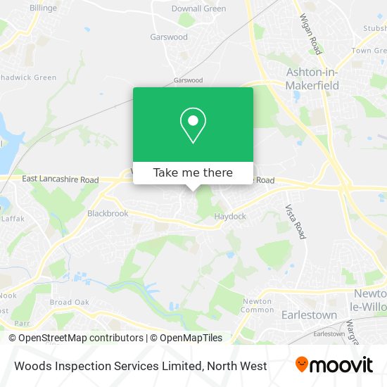 Woods Inspection Services Limited map
