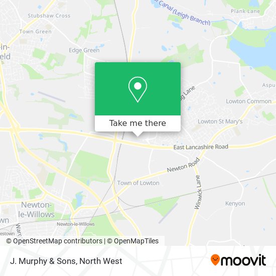 J. Murphy & Sons map