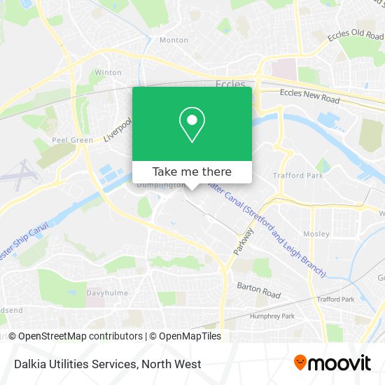 Dalkia Utilities Services map