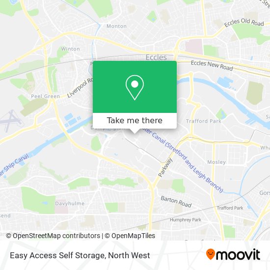 Easy Access Self Storage map