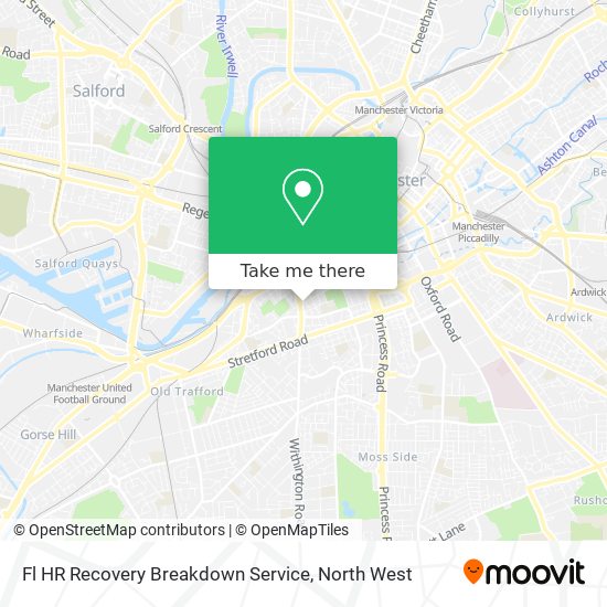 Fl HR Recovery Breakdown Service map