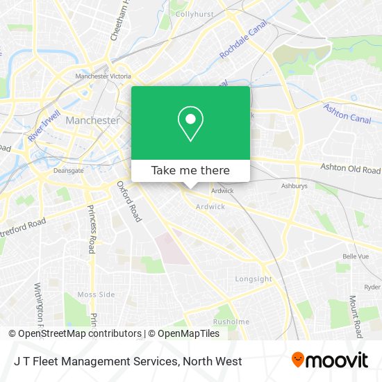 J T Fleet Management Services map