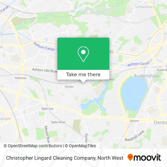 Christopher Lingard Cleaning Company map