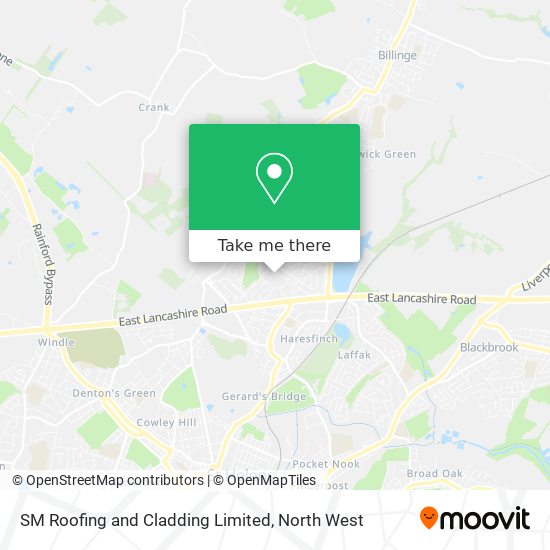 SM Roofing and Cladding Limited map