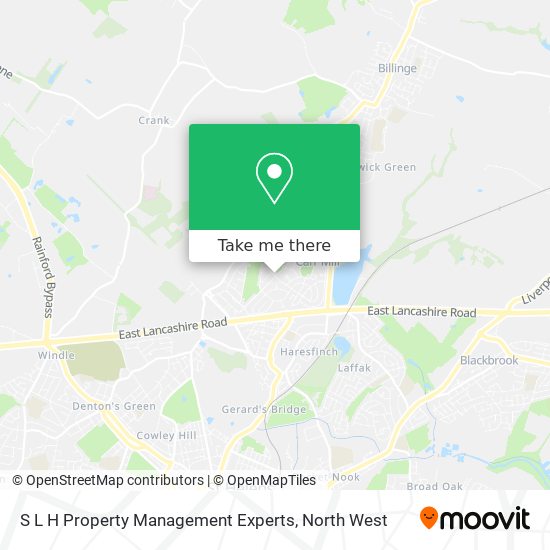 S L H Property Management Experts map