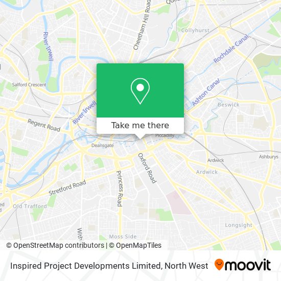 Inspired Project Developments Limited map