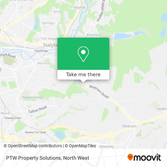 PTW Property Solutions map