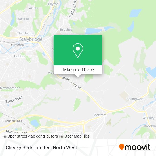 Cheeky Beds Limited map