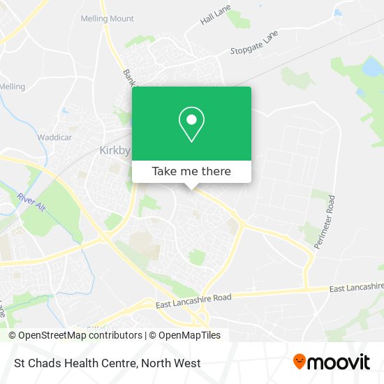 St Chads Health Centre map