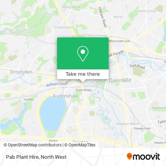 Pab Plant Hire map