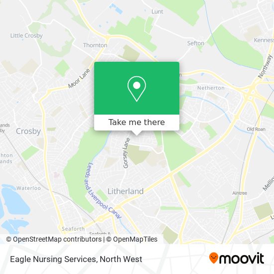 Eagle Nursing Services map