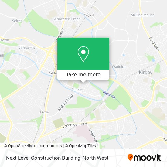 Next Level Construction Building map