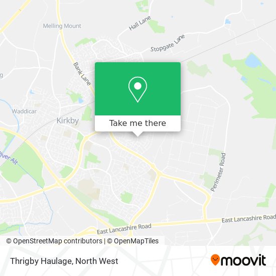 Thrigby Haulage map