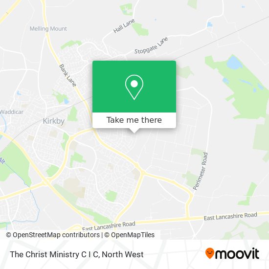The Christ Ministry C I C map