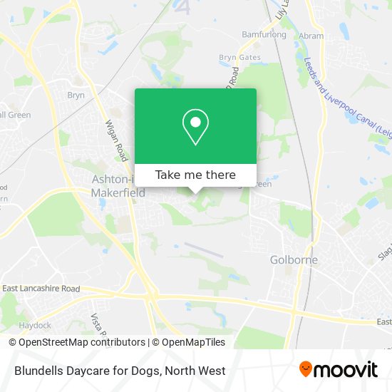 Blundells Daycare for Dogs map