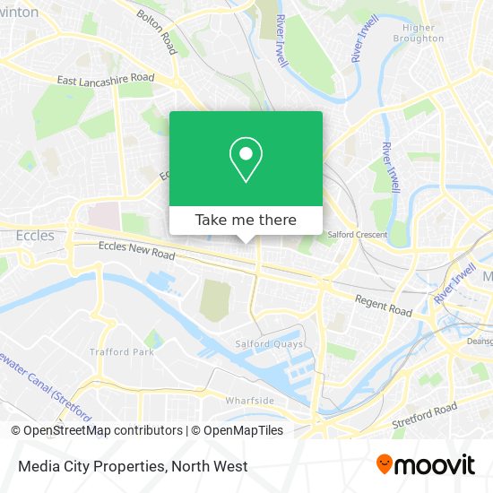 Media City Properties map