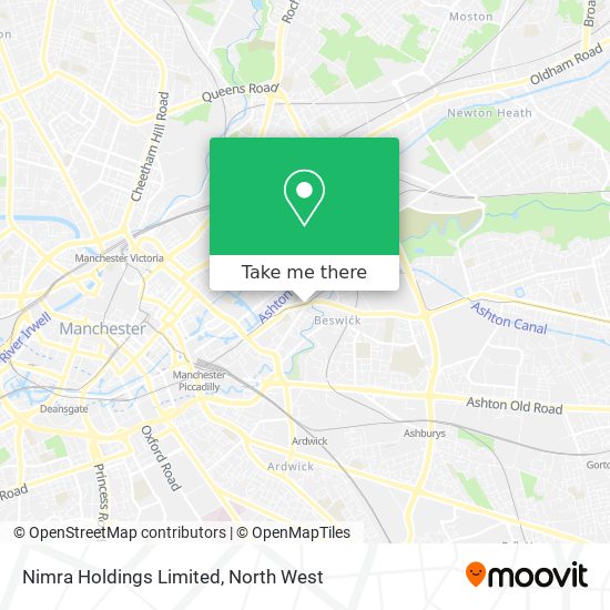Nimra Holdings Limited map