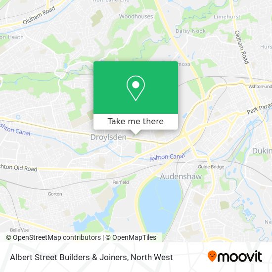 Albert Street Builders & Joiners map