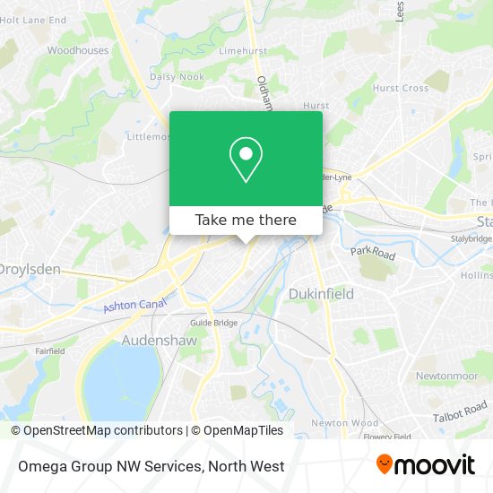 Omega Group NW Services map