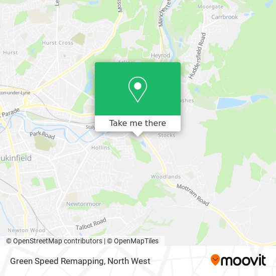 Green Speed Remapping map