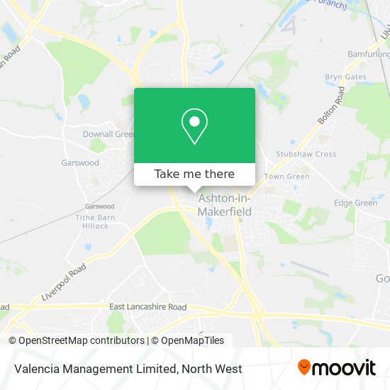Valencia Management Limited map