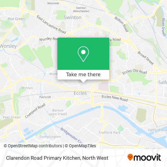 Clarendon Road Primary Kitchen map