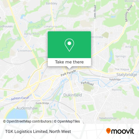 TGK Logistics Limited map