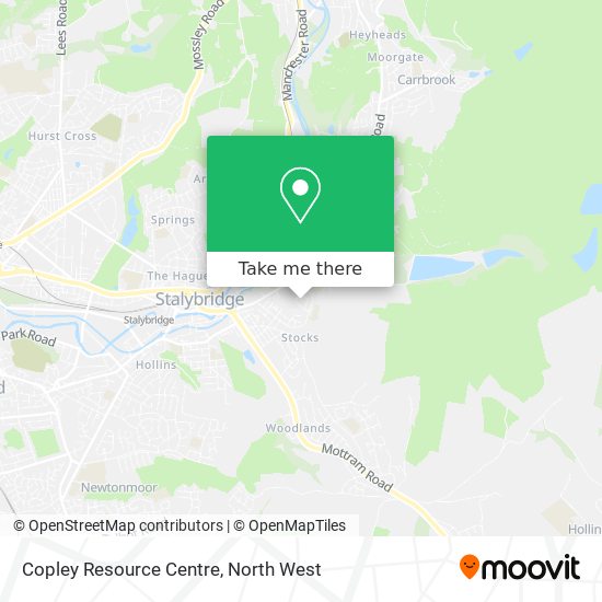 Copley Resource Centre map