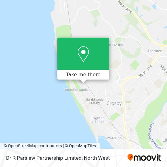 Dr R Parslew Partnership Limited map