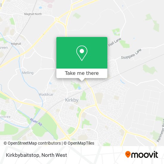 Kirkbybaitstop map