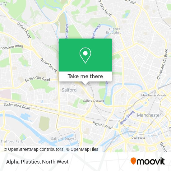 Alpha Plastics map