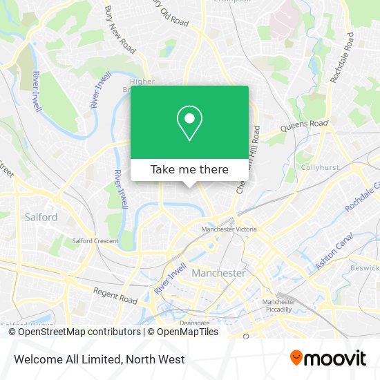 Welcome All Limited map