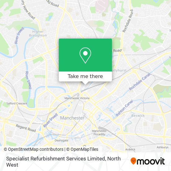 Specialist Refurbishment Services Limited map