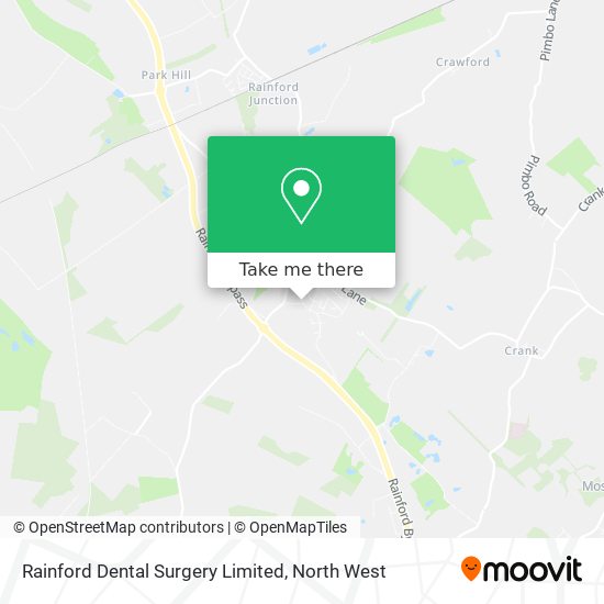 Rainford Dental Surgery Limited map