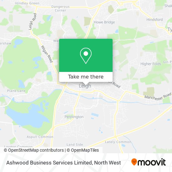 Ashwood Business Services Limited map