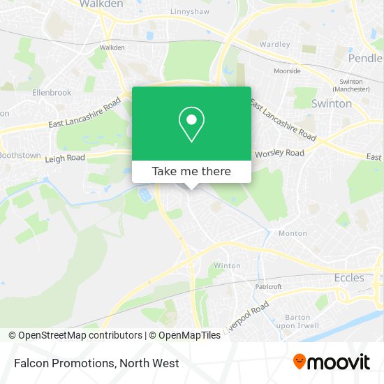 Falcon Promotions map